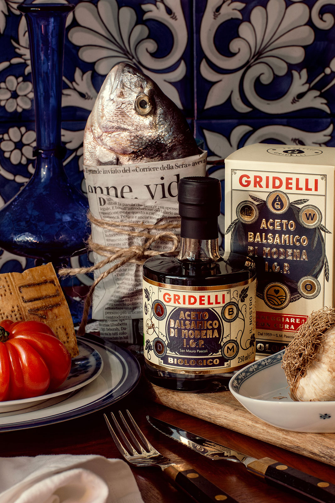 Gridelli Aceto Balsamico Nero 0,25ltr.