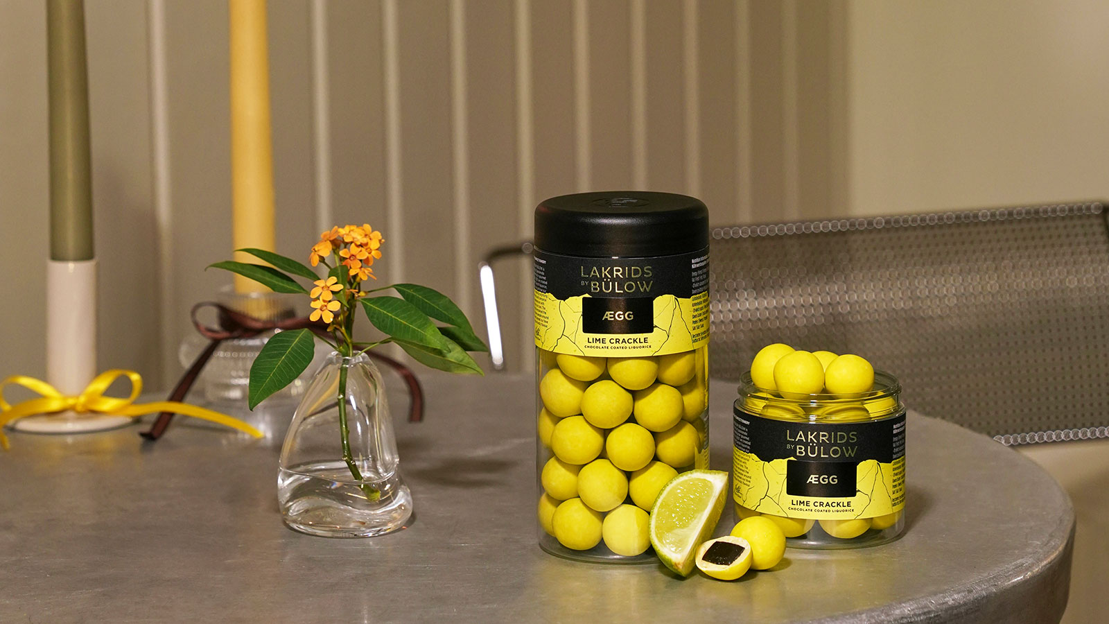 Lakrids by Bülow Lime Crackle Small 115g