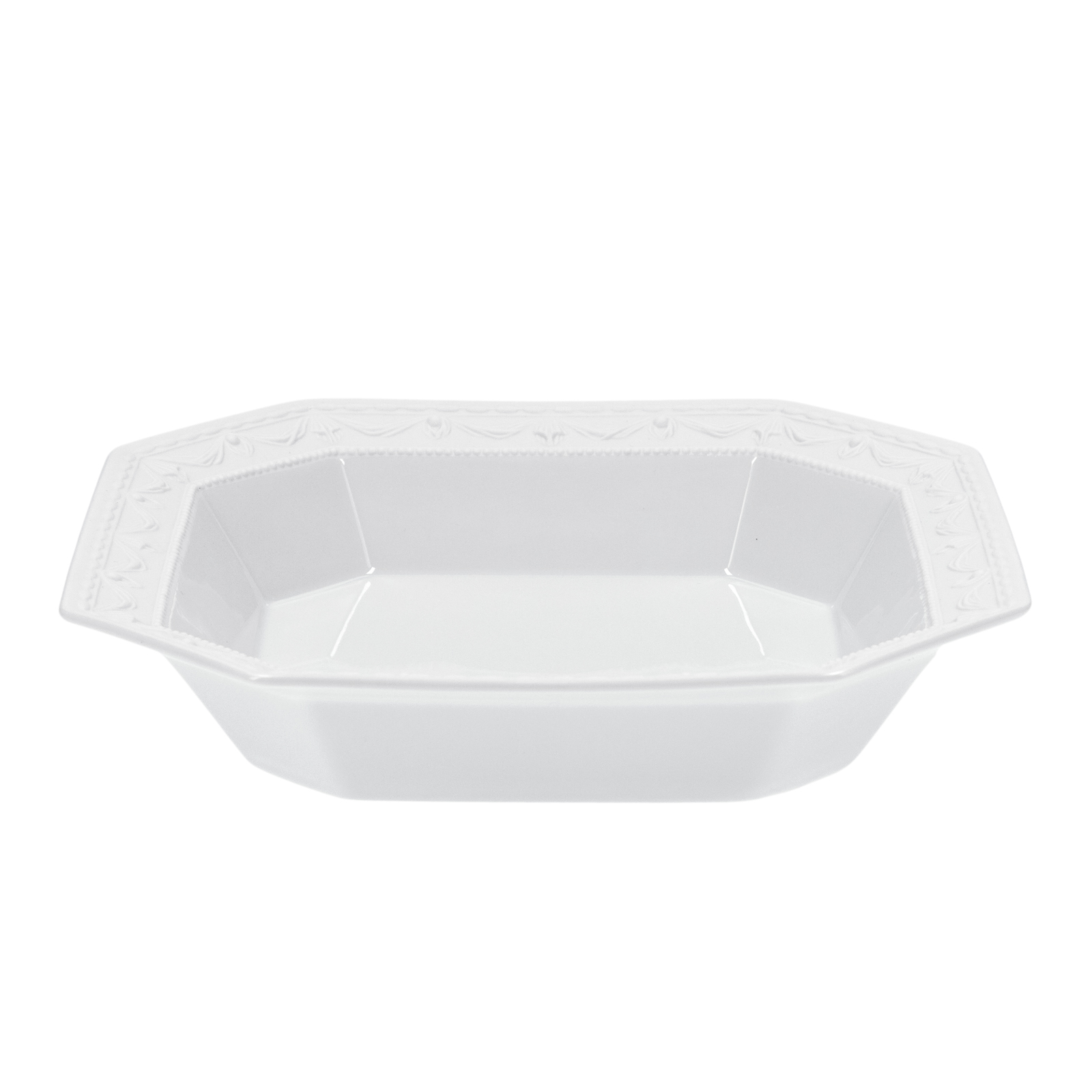 KPM -  Berlin Kurland Blanc Nouveau Salatschale eckig flach groß