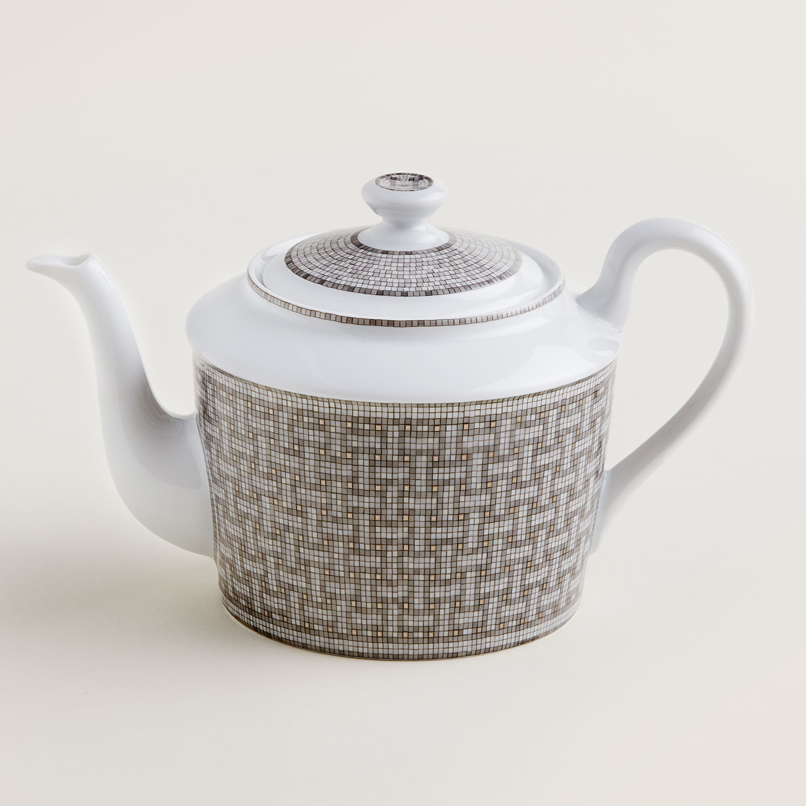 HERMÈS Paris Mosaïque au 24 Platin Teekanne 0,85ltr.