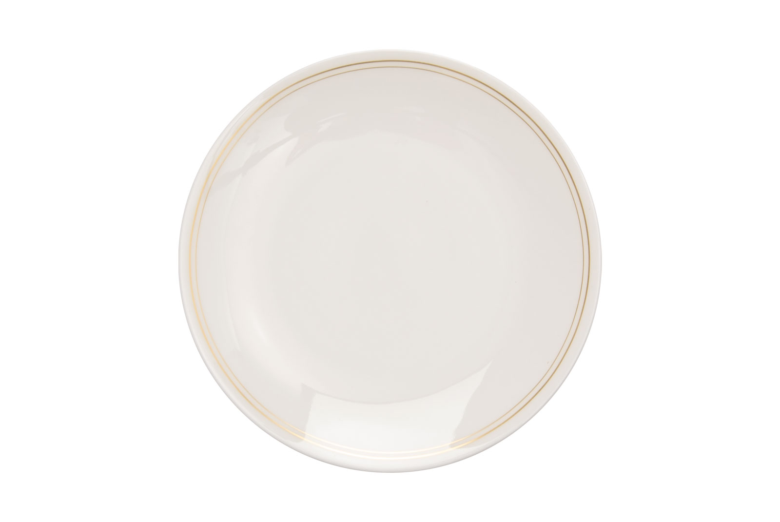 Dibbern Lines Pure Brotteller 16cm gold