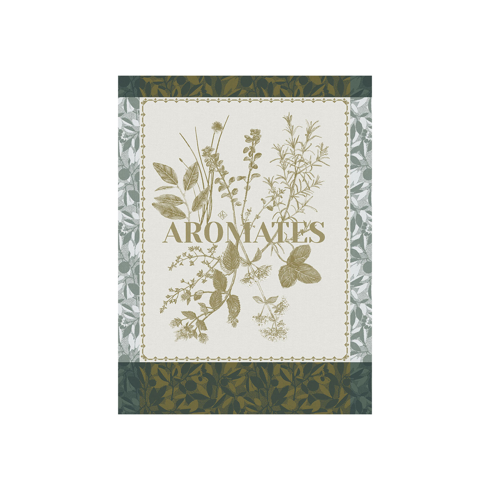 Le Jacquard Francais Epices & Aromates Geschirrtuch 80x60cm thym