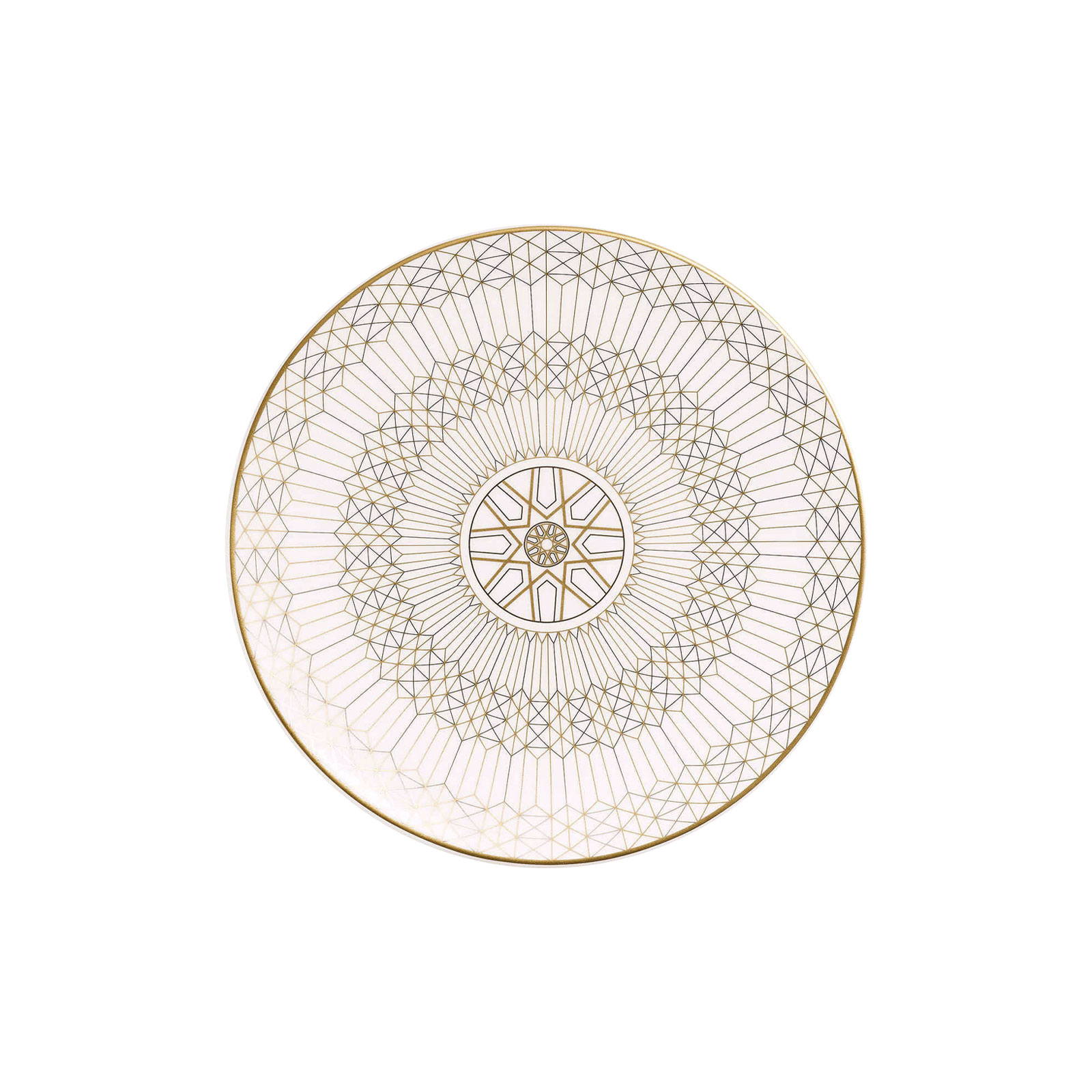 Baccarat Arcadia Brotteller 16cm Gold & Platinum