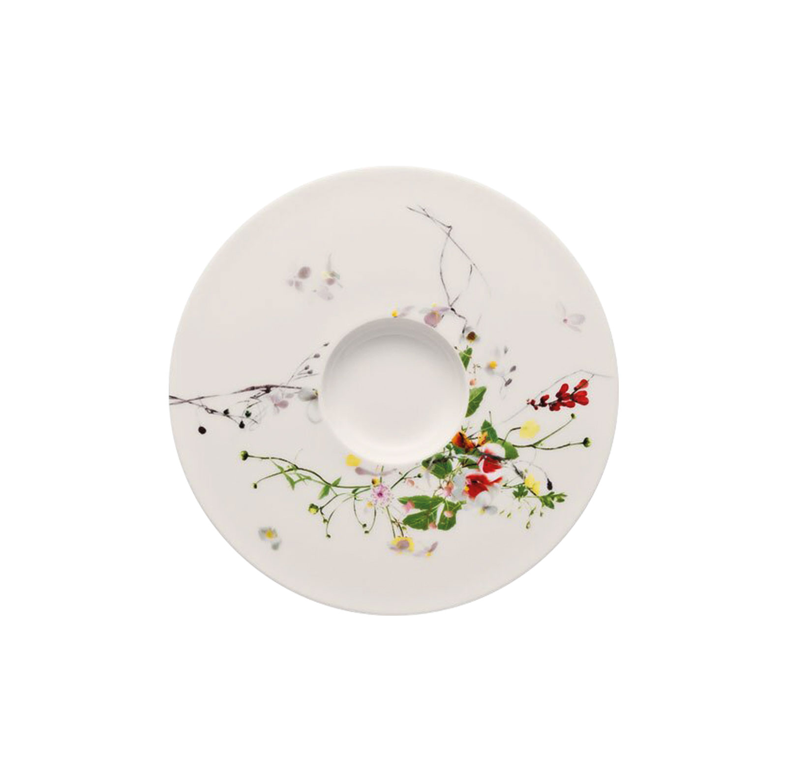 Rosenthal Brillance Fleurs Sauvages Tee-/Cappuccino-Untere