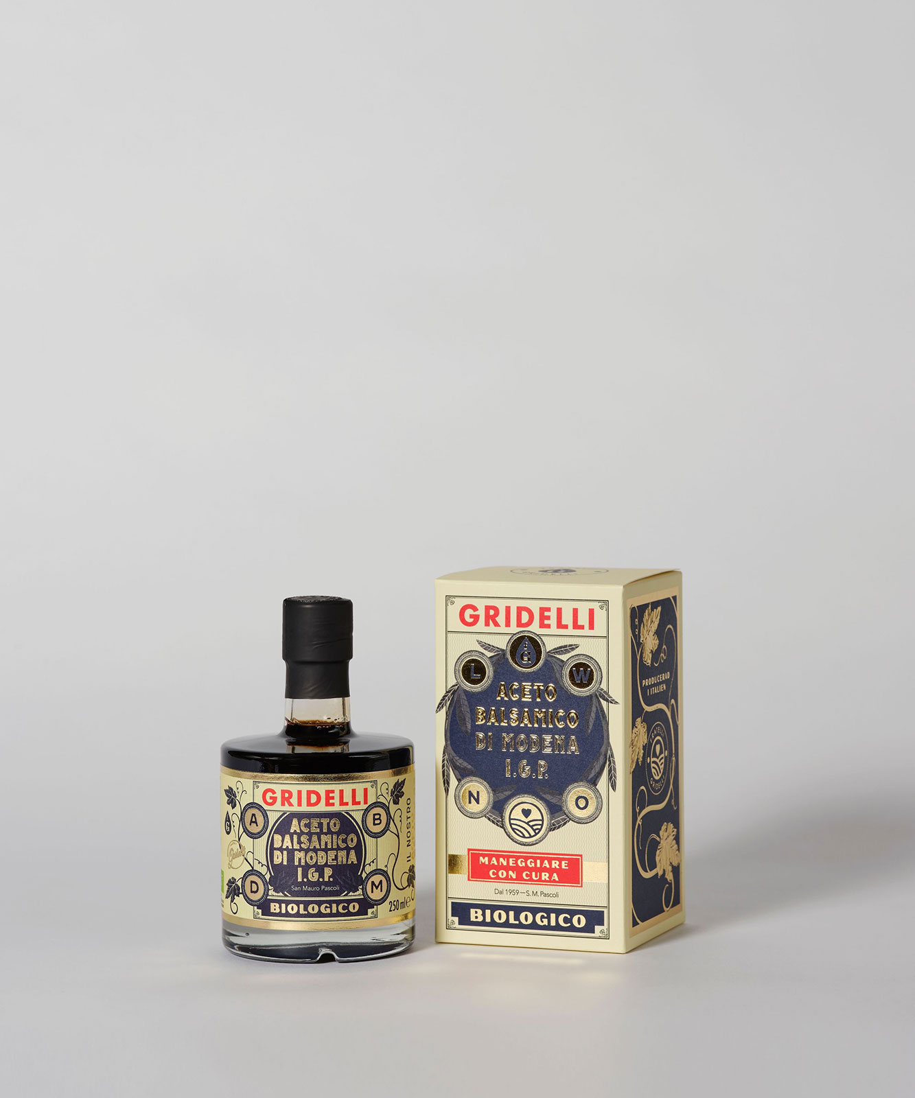 Gridelli Aceto Balsamico Nero 0,25ltr.