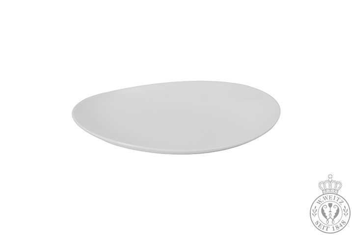 Dibbern Bone China weiß Motion Teller oval 21cm