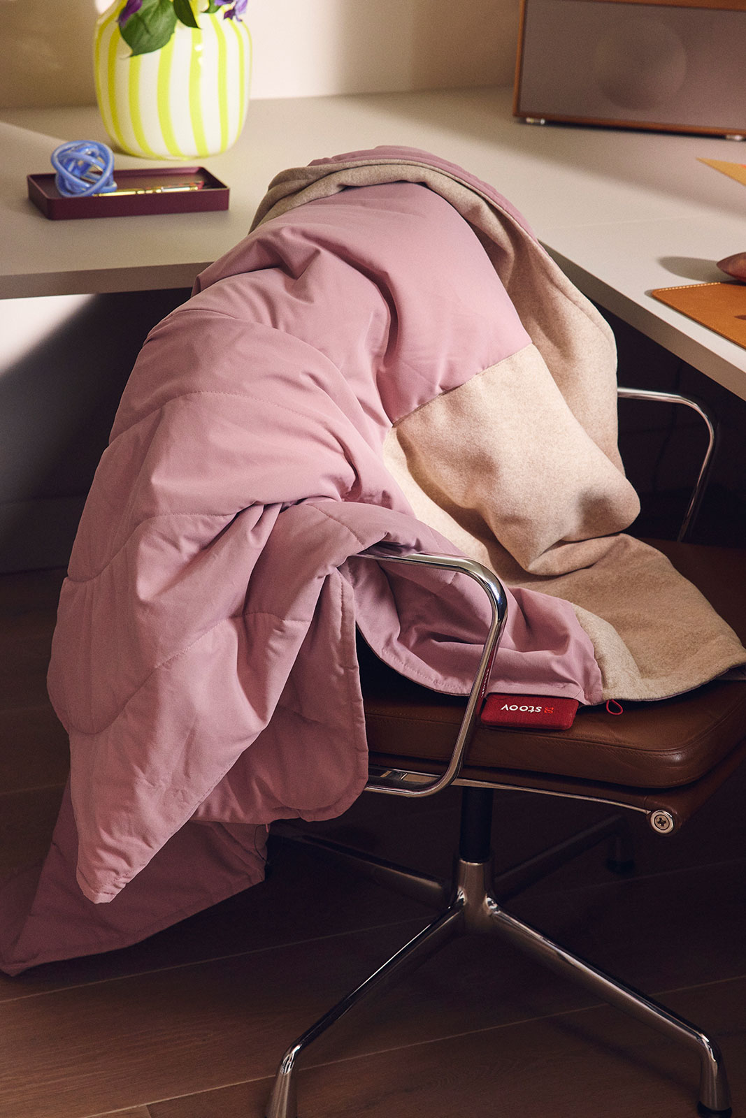 Stoov Huge Hug Heizdecke Original Soft Pink S3