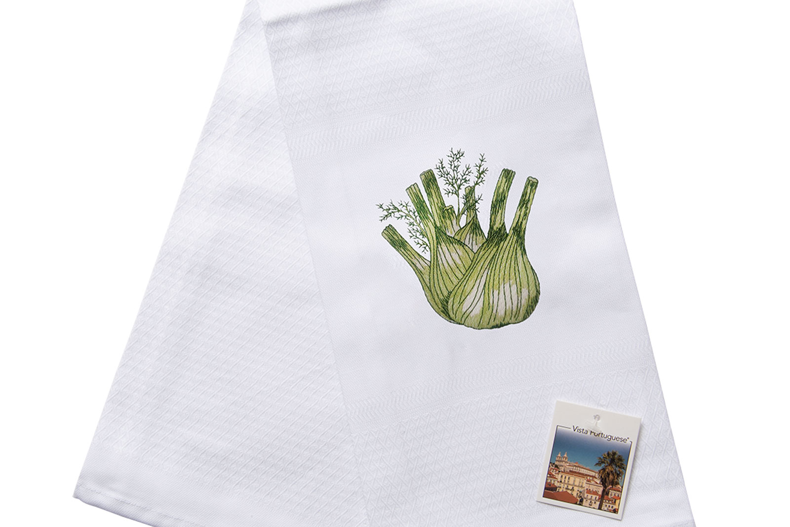 Vista Portuguese Geschirrtuch Fennel/ Fenchel 50x70cm