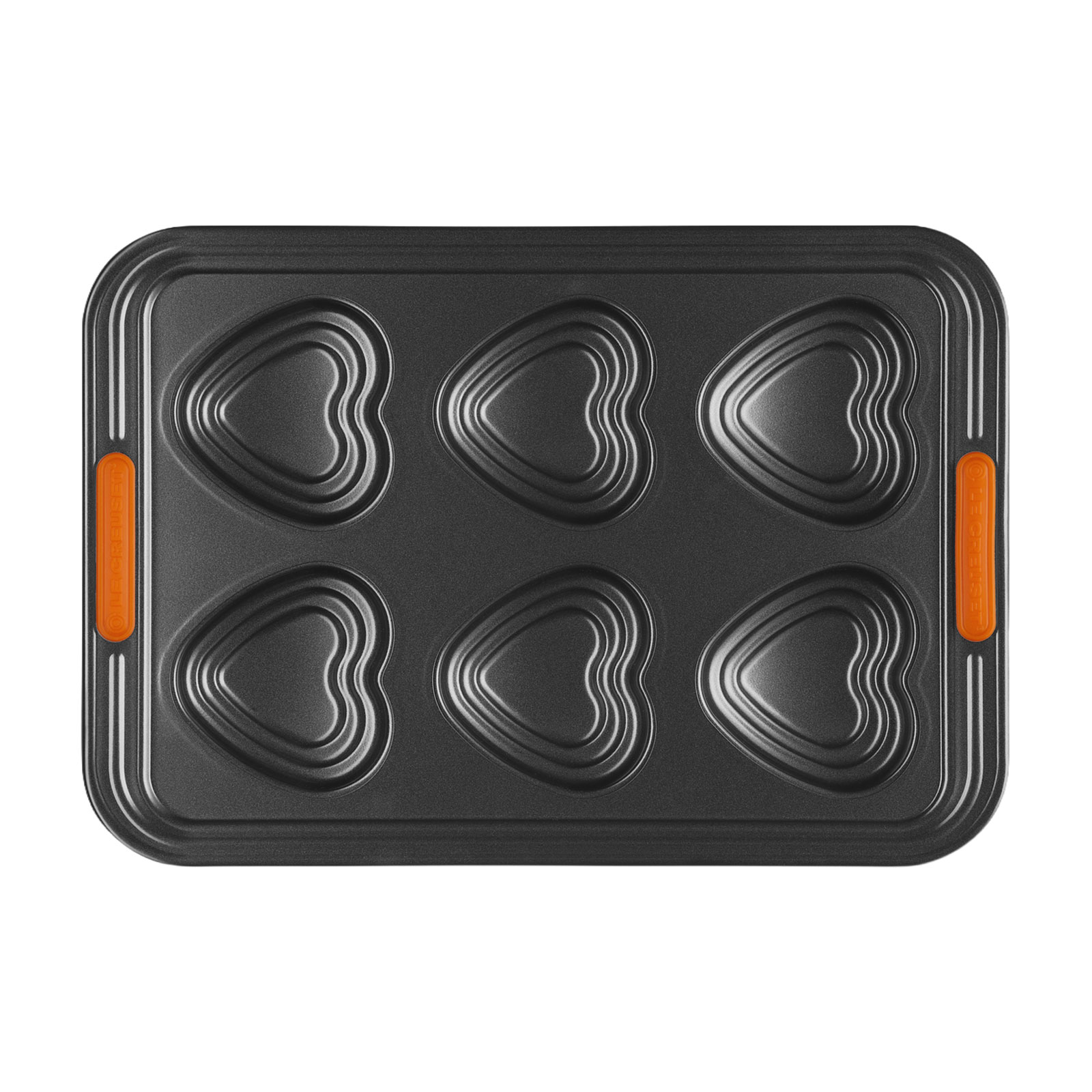 Le Creuset Herzform mit Stufen 6er