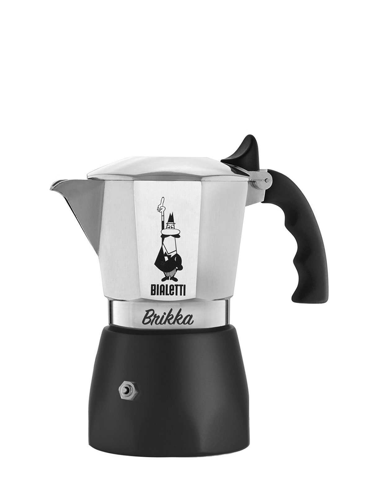 Bialetti Italien New Brikka 2020 Espressokocher 2 Tassen Aluminium