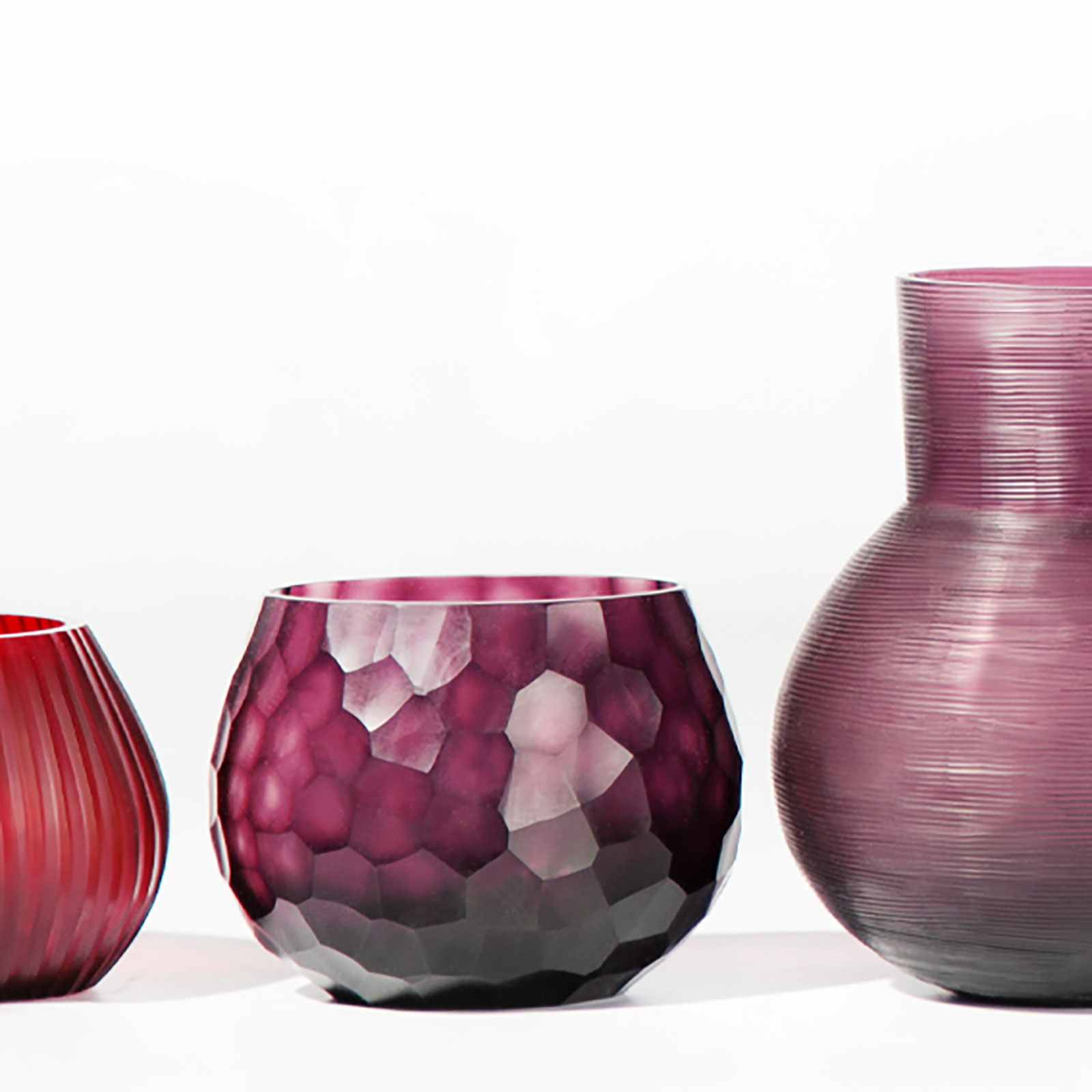 Guaxs Somba Vase/Teelicht light amethyst/amethyst