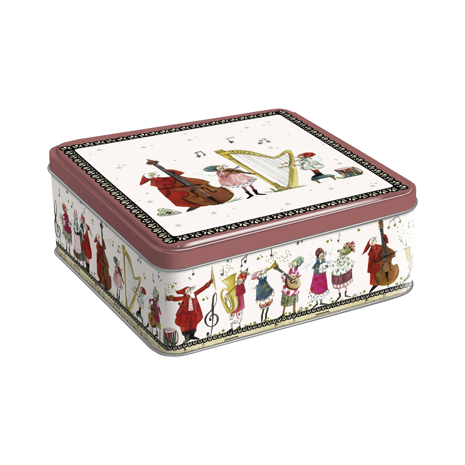 Grätz Verlag Plätzchendose Musikanten