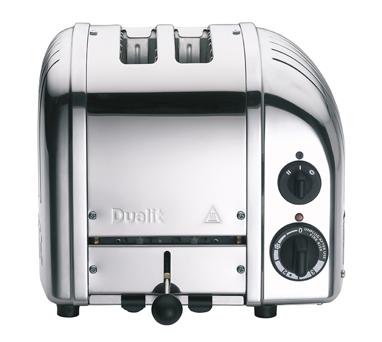 Dualit Classic Toaster 2 Scheiben Aluminium poliert