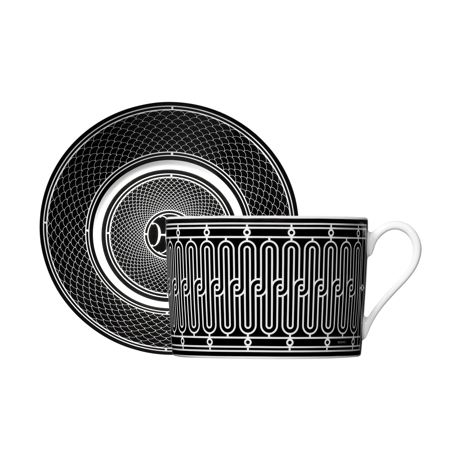 HERMÈS Paris H DÉCO Frühstückstasse m. U. 0,34ltr.